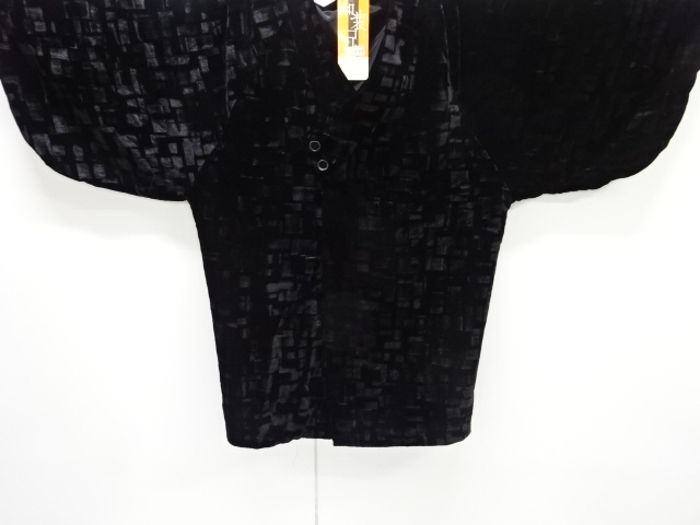 JAPANESE KIMONO / ANTIQUE VELVET COAT / TAISHO ROMAN STYLE